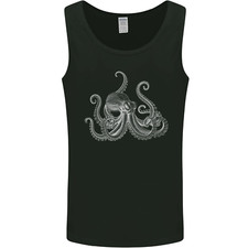 An Octopus Scuba Diver Deep