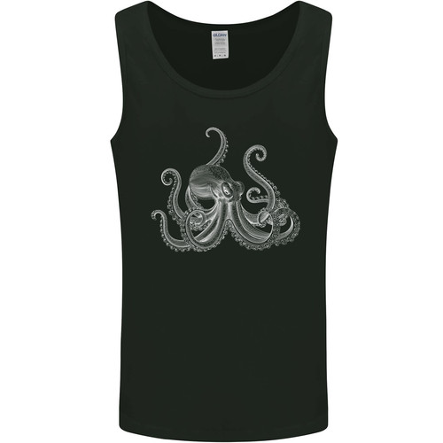 Octopus scuba diver deep - an,