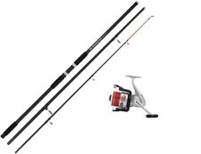 NGT 14ft Ocean Surfcast Beachcaster / Surf Fishing Rod & Silk reel with Line