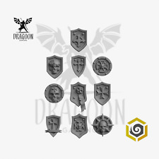 Eternal Crusaders Tilt Shields. Conversion Bits For 28mm Space Knights