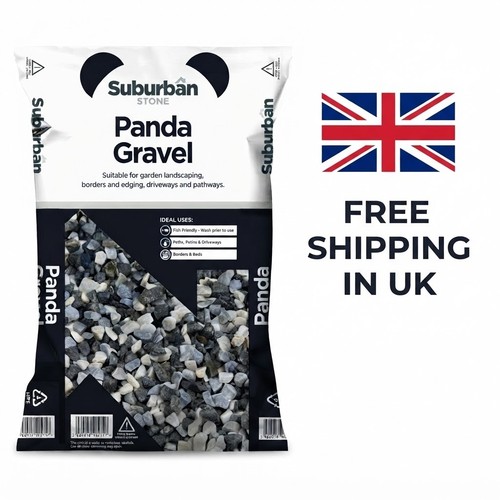 Panda gravel 20kg - panda, decorative