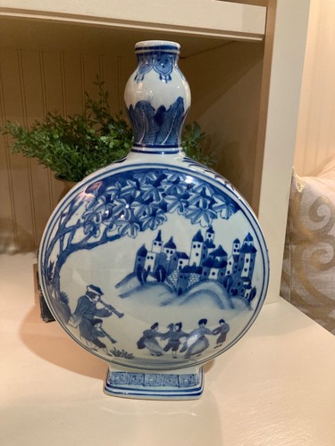 Antique chinese porcelain blue - antique,