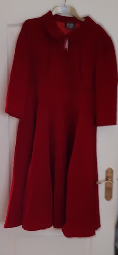 Dress red velvet size 22 - size, 20.22