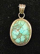 Spiderweb turquoise sterling - spiderweb,