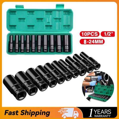 Deep impact sockets drive - impact, 1/2"