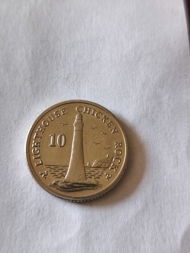 10p coin isle man - coin,