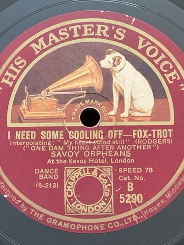 78rpm hmv b5290 savoy - b5290,