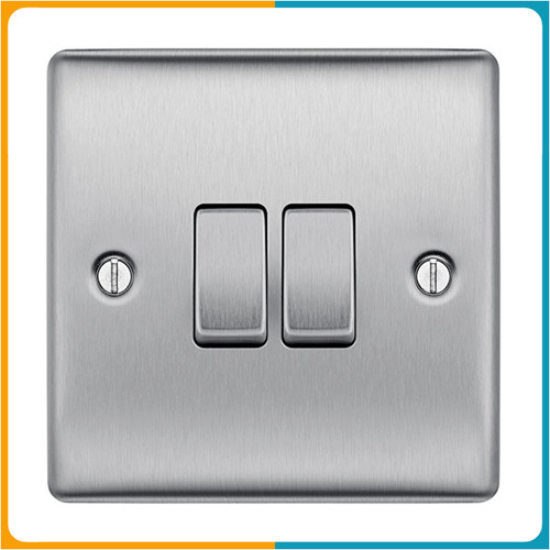 Nexus nbs42 brushed steel - bg,