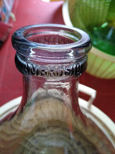 Wine beverage glass carboy - glass,