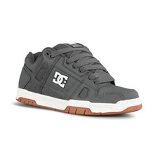 DC Stag Skate Shoes - Grey/Gum