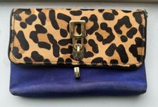 Dune leopard print and navy