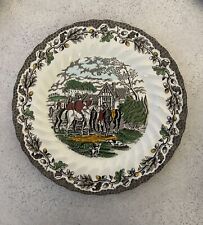 Vintage Collectors Myotts  Country Life Staffordshire Dinner Plate.