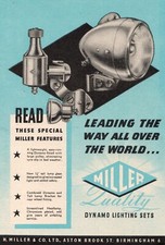 Vintage miller cycle dynamo - miller,