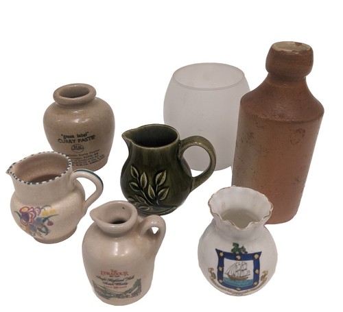 Vintage vases milk jug - milk, job