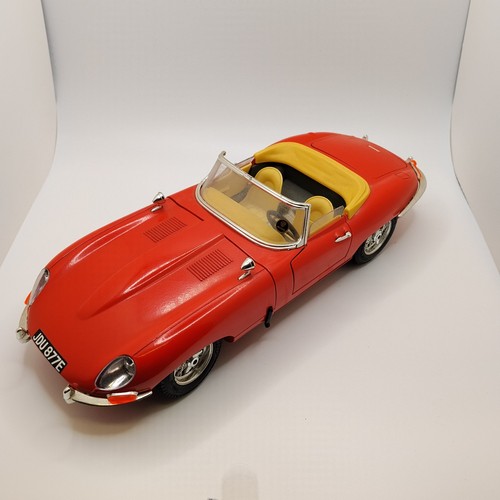 1961 bburago jaguar type - jaguar, e-type