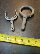 Two Old Oar Lock Parts