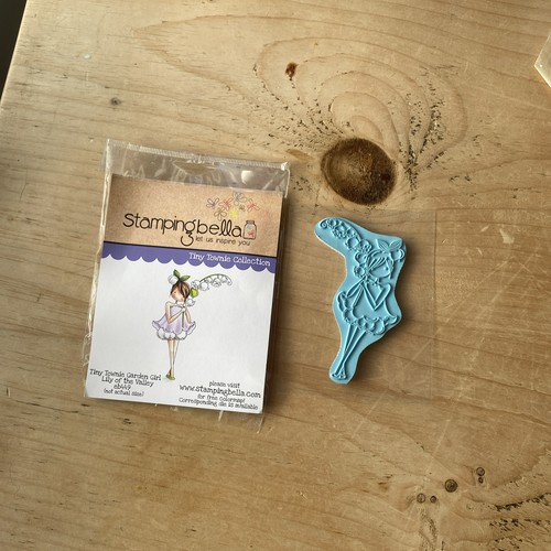 Stamping bella garden girl - bella,