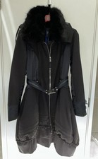 Claire Campbell High by Claire Campbell Navy Coat Size 14
