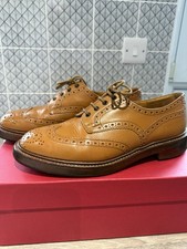  Trickers Keswick Brogue Shoes Tan UK 9 Width 5