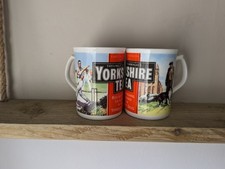 Yorkshire Tea Mugs  Cricket & Shepherd + Dog x 2