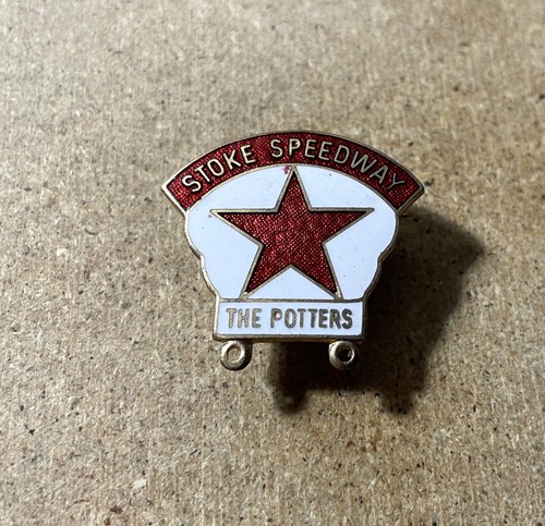 Stoke vintage speedway badge - stoke,