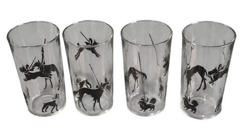 Vintage art deco style - art, set
