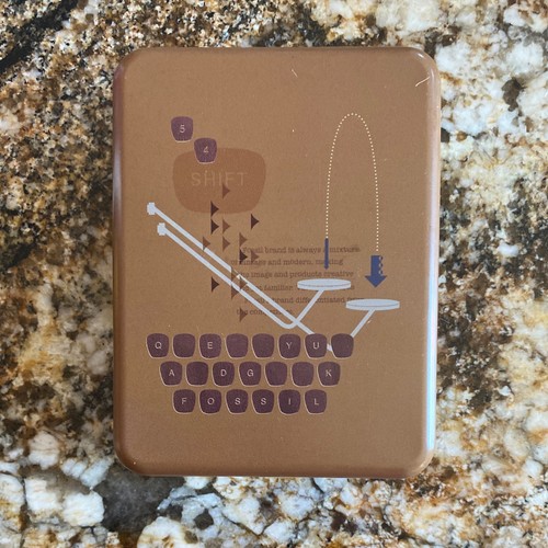 Fossil typewriter retro - fossil,