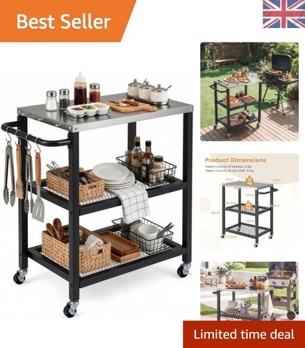 Outdoor grill cart bbq prep - grill,