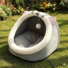 Cat Cave Cartoon Bed Soft Warm