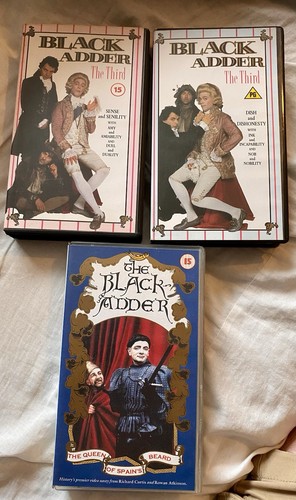 Black adder vhs - black,