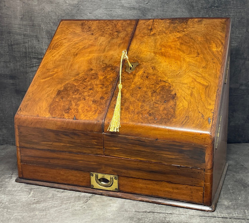 Antique walnut stationery - walnut,