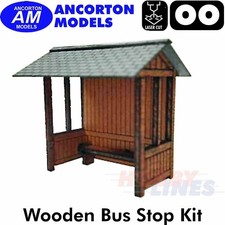 WOODEN BUS SHELTER laser cut