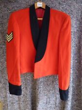 Genuine British Army Mess Dress Uniform Red - Sergeant - 38 Inch Chest