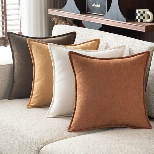 Chenille cushion covers soft - chenille,