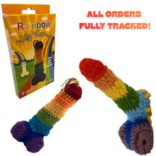 Rainbow Willy Warmer Novelty