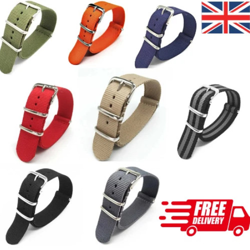 Nato watch strap nylon - watch, band