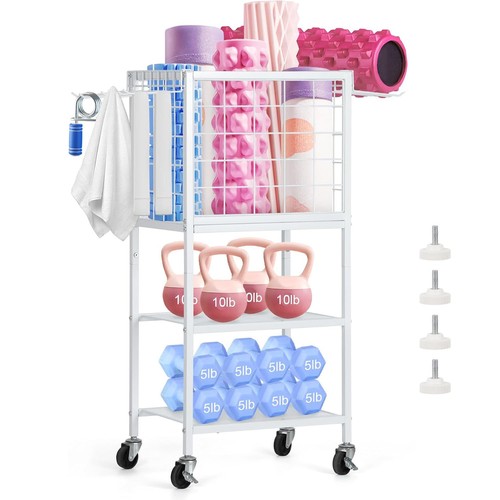 Yoga mat storage rack - yoga, w/