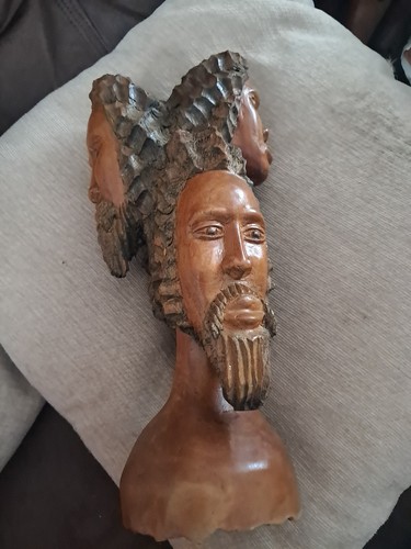 Carved jamaican rasta - jamaican, art
