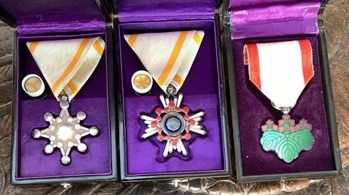 Japanese medals order - medals,
