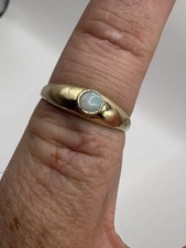 9ct Gold (1.3G)  Gypsy Ring