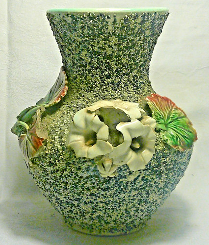 Vintage majolica grey sand - majolica,