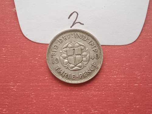 1940 threepence george - george, vi