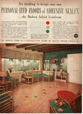 1937 Sealex Linoleum Floors