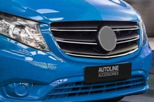 Chrome Front Grille Trim Set