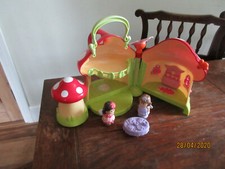 ELC HAPPYLAND OPENOUT FAIRY SOUNDS TOADSTOOL FLOWER HOUSE PLAYFIGURES FURNITURE