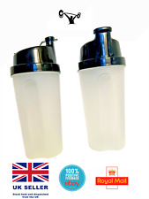 ? 2 x 600ml Gym Protein Shaker Bottle – New & Sealed | Unbranded,  Leakproof