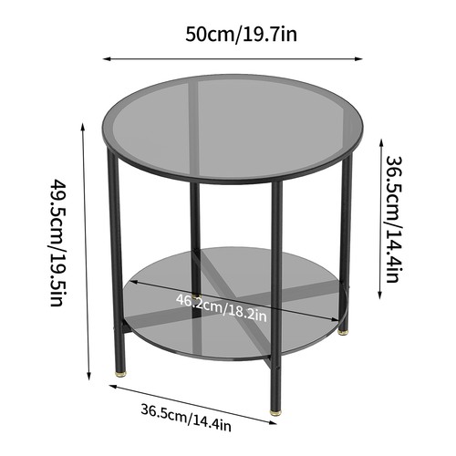 Tier metal frame round - frame,