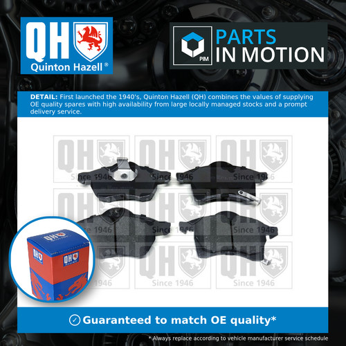 Brake pads set fits opel - brake,