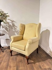 Vintage Style Wing Back Armchair