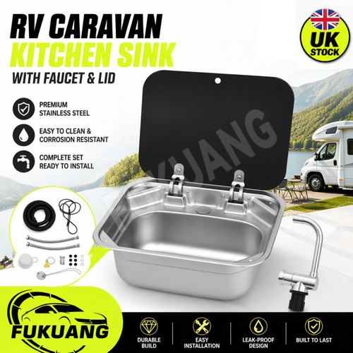 Caravan camper stainless - rv,